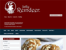 Tablet Screenshot of jollyreindeer.com